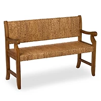 Camden Natural Woven Bench
