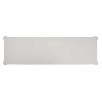 Genevieve White Wood Console Table