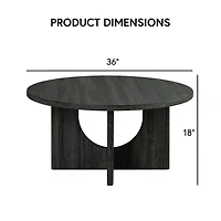 Calsen Gray Wood Occasional Tables, Set of 3