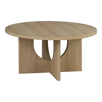 Calsen Natural Wood Occasional Tables, Set of 3