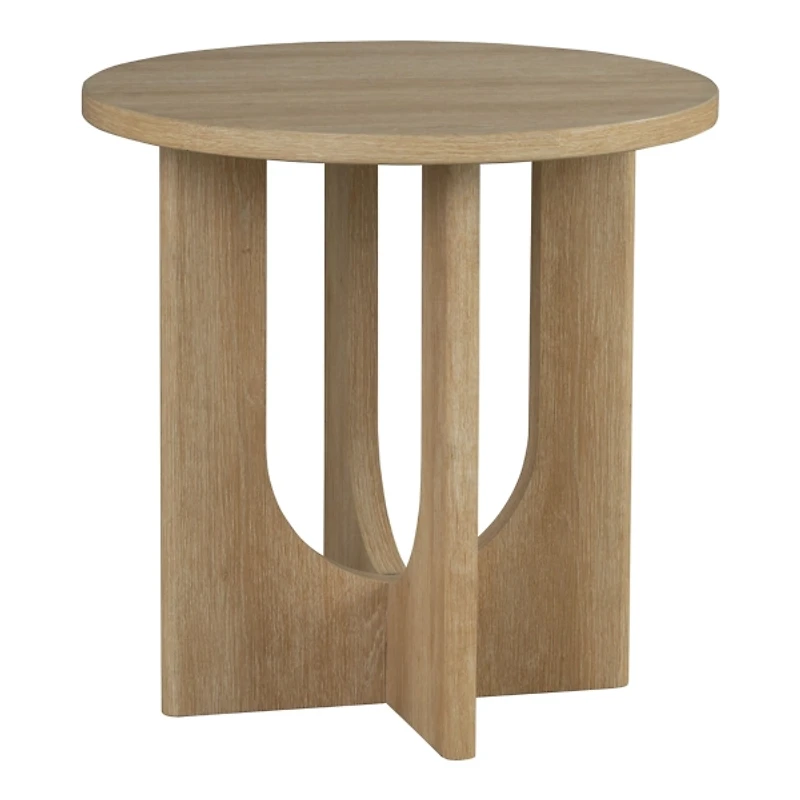 Calsen Natural Wood Occasional Tables, Set of 3