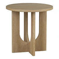 Calsen Natural Wood Occasional Tables, Set of 3