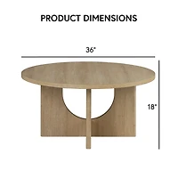 Calsen Natural Wood Occasional Tables, Set of 3