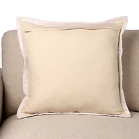 Satin Stitch Trim Pillow