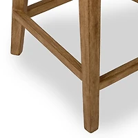 Capri Cream Upholstered Counter Stool