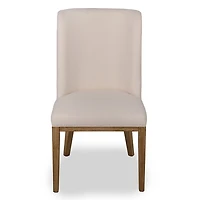 Capri Cream Upholstered Dining Chair