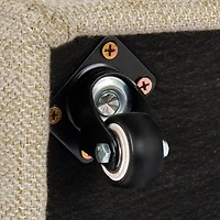 Kaelyn Cream Upholstered Dining Chairs, Set of 2