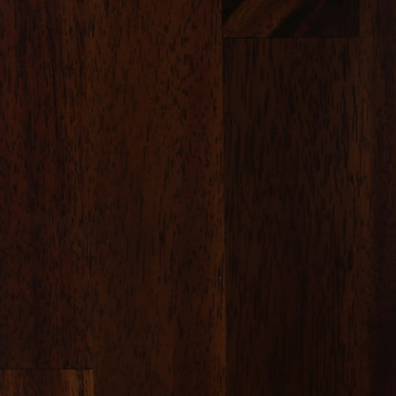 Auden Glass and Espresso Wood Round Dining Table