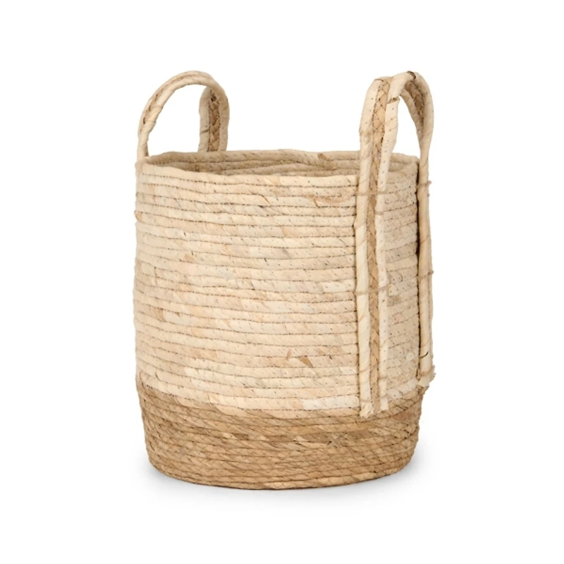 Small Dark Natural Base Basket