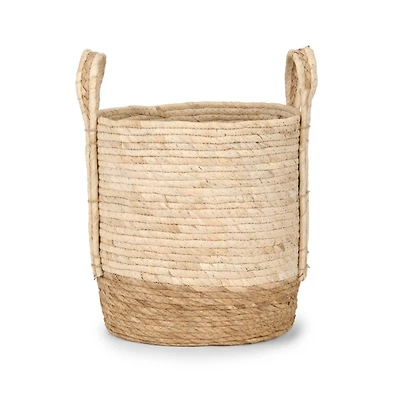 Small Dark Natural Base Basket