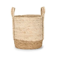 Small Dark Natural Base Basket