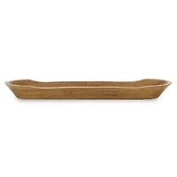 Mango Wood Oblong Decorative Bowl