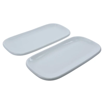Alabaster Porcelain Serving Platters