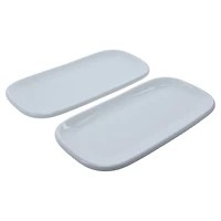 Alabaster Porcelain Serving Platters