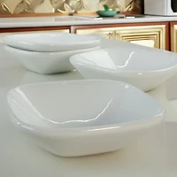 Alabaster Porcelain Cereal Bowls, Set of 4