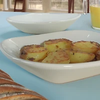 Alabaster Porcelain Serving Bowls, Set of 2