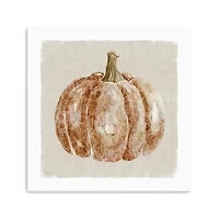 Pumpkin Floral III Canvas Art Print