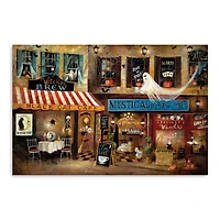 Mystical Magic Shop Canvas Art Print