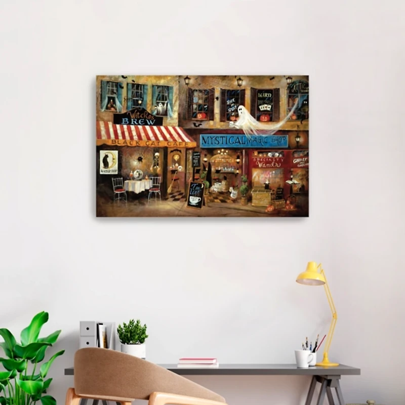 Mystical Magic Shop Canvas Art Print, 36x24