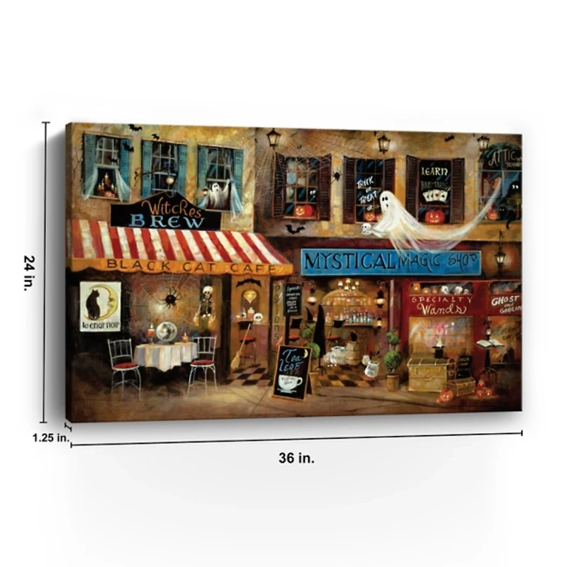 Mystical Magic Shop Canvas Art Print, 36x24