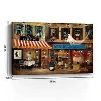 Mystical Magic Shop Canvas Art Print, 36x24