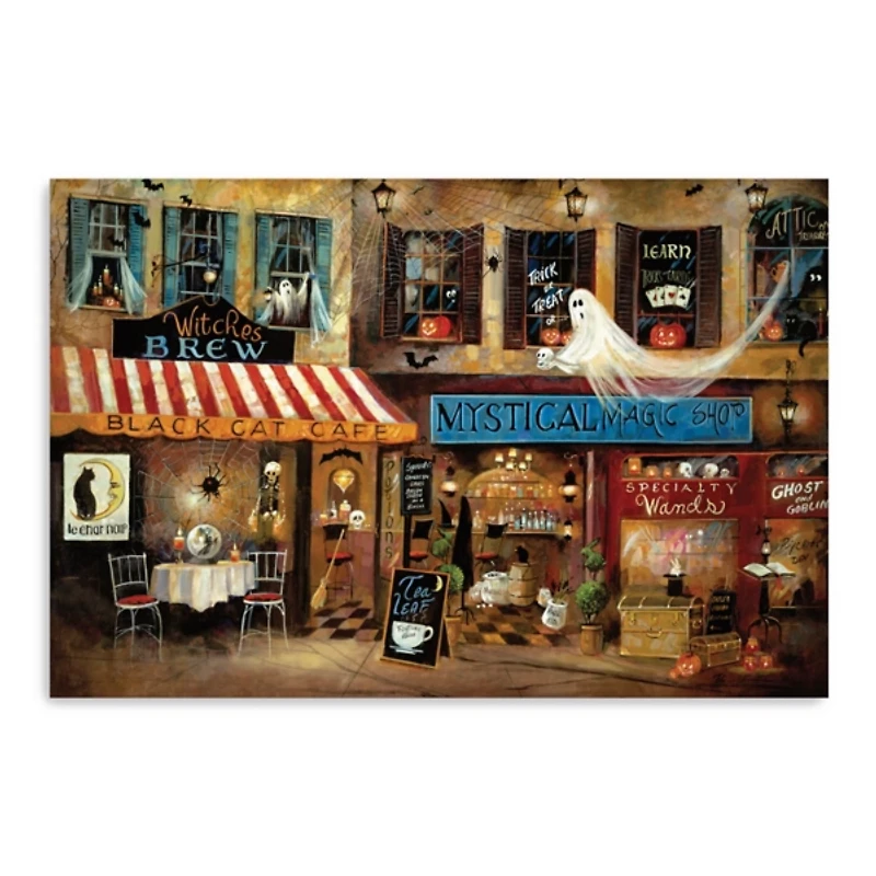 Mystical Magic Shop Canvas Art Print, 36x24