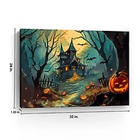 House of Dracula Canvas Art Print, 32x24