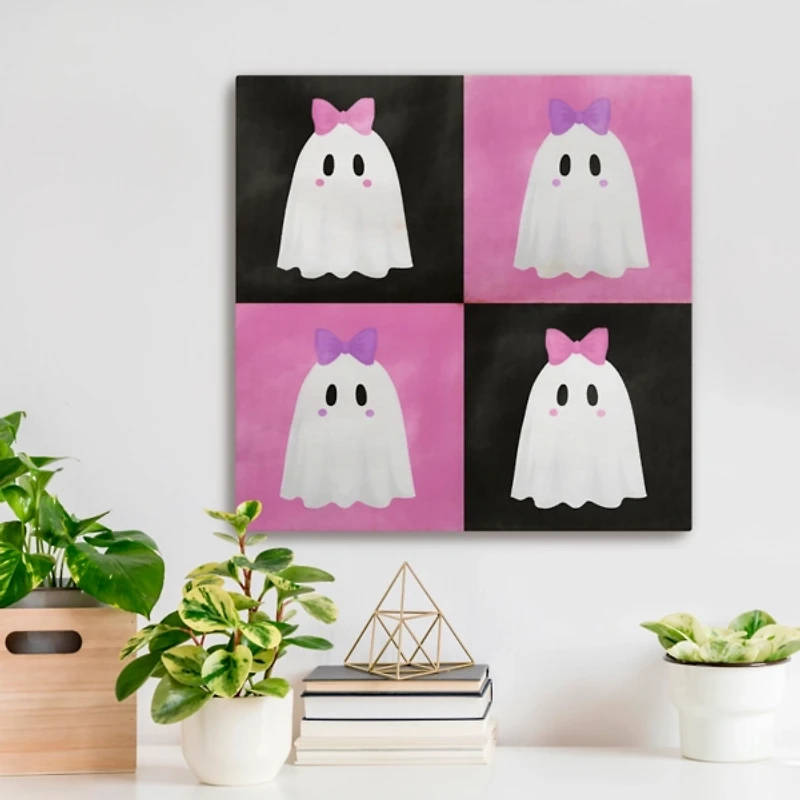 Coquette Ghost Canvas Art Print