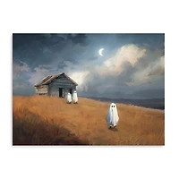 Runaway Ghost Canvas Art Print, 24x32