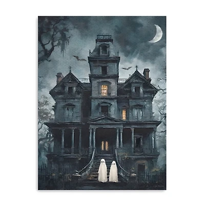 Me and My Boo Halloween Canvas Art Print