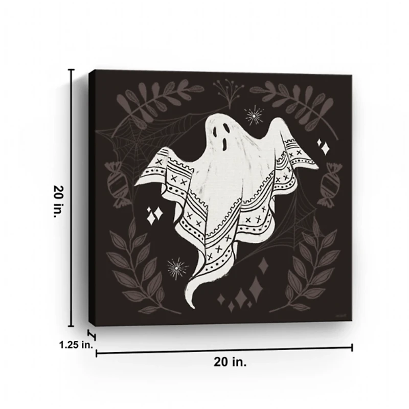 Spooky Silhouette II Halloween Canvas Art Print