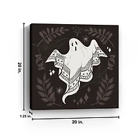 Spooky Silhouette II Halloween Canvas Art Print