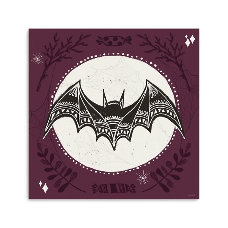 Spooky Silhouette III Halloween Canvas Art Print