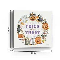 Spellbound Halloween Canvas Art Print