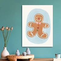 Gingerbread Christmas Canvas Art Print