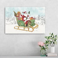 Special Delivery Village Canvas Art Print