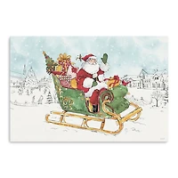 Special Delivery Village Canvas Art Print