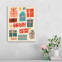 Winter Fun I Christmas Canvas Art Print