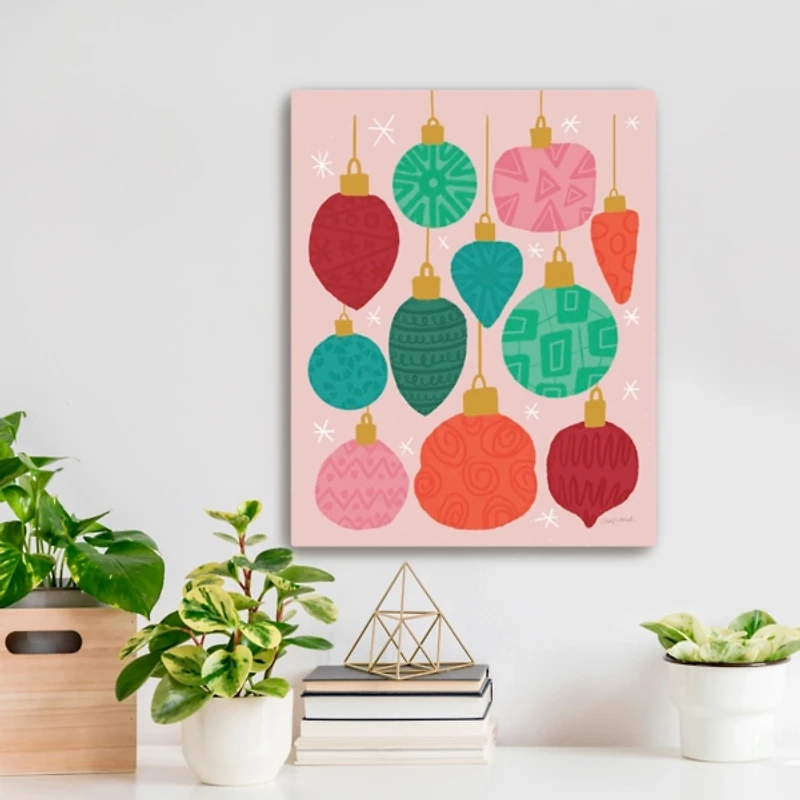 Winter Fun II Christmas Canvas Art Print