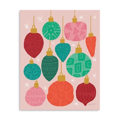 Winter Fun II Christmas Canvas Art Print