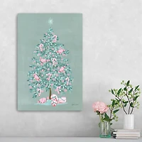 Christmas Tree Candy Cane Canvas Art Print