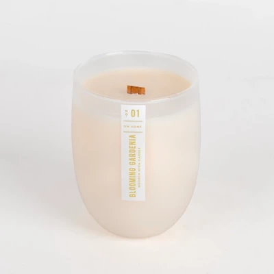 Blooming Gardenia Wood Wick Jar Candle