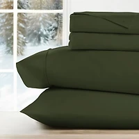 Pine Green 4-pc. California King Sheet Set
