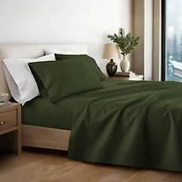 Pine Green 4-pc. Full Sheet Set
