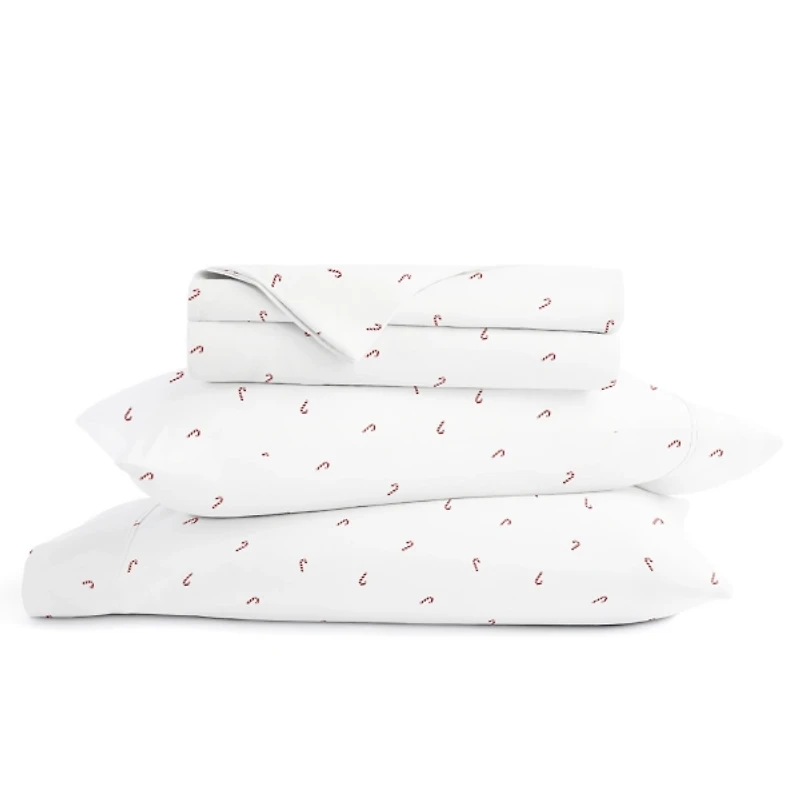 Candy Cane 4-pc. California King Sheet Set