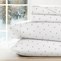 Candy Cane 4-pc. Full Sheet Set