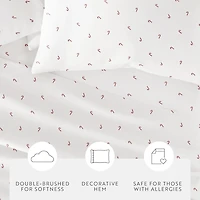 Candy Cane 4-pc. Full Sheet Set