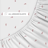 Candy Cane 4-pc. Full Sheet Set