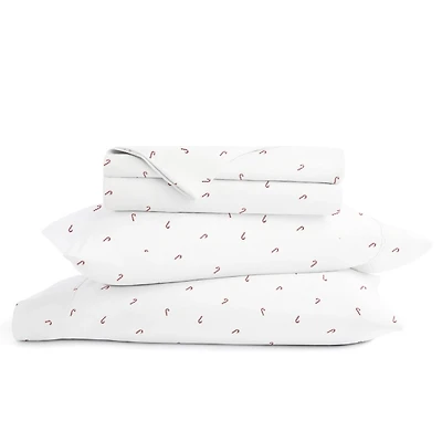 Candy Cane 4-pc. Queen Sheet Set