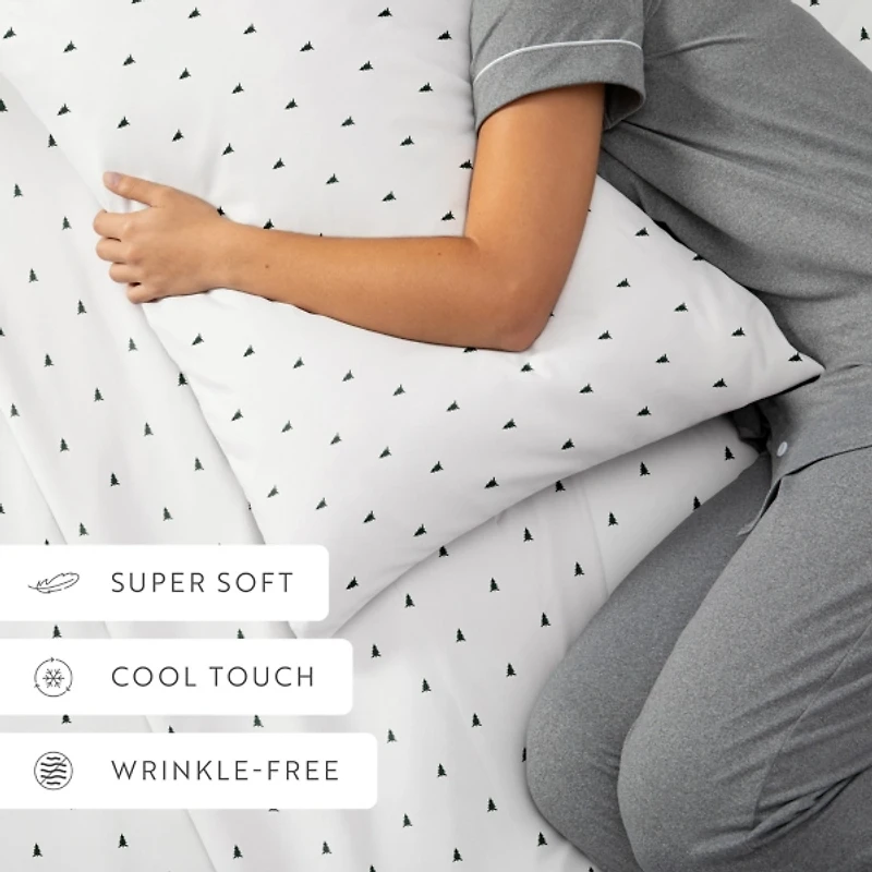 Pine Tree 4-pc. King Sheet Set